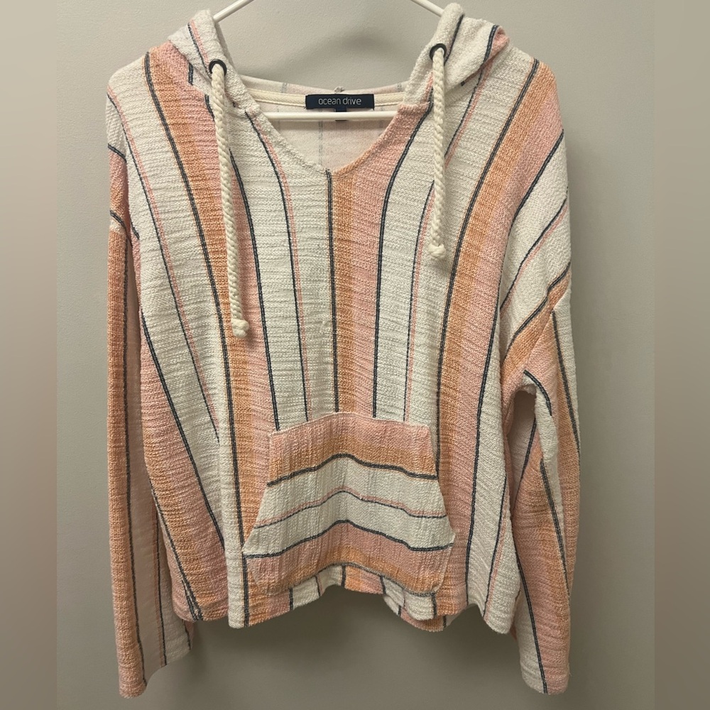 Ocean Drive Striped Pullover